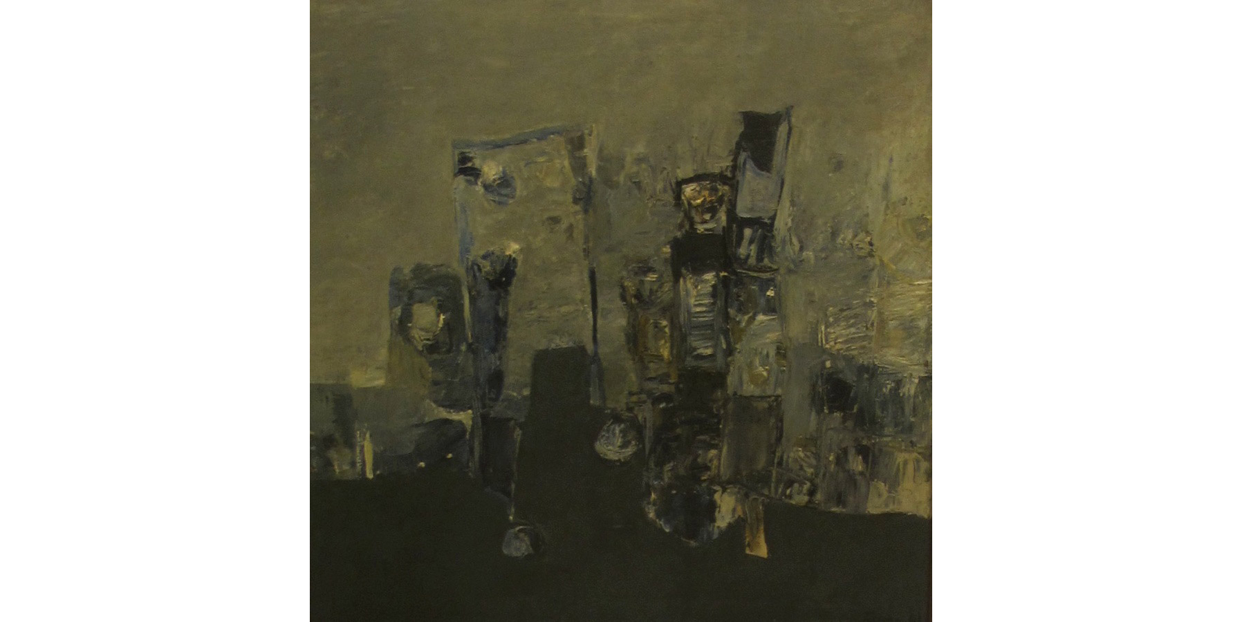 Alberto Teixeira Óleo sobre tela 1961 83x83cm