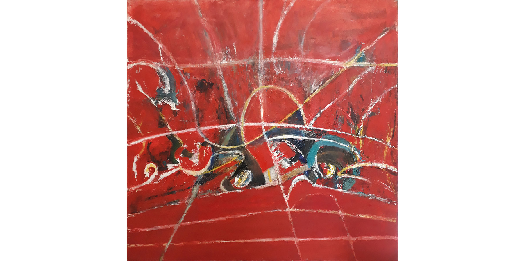 Alberto Teixeira Óleo sobre tela Dec 90 100x100cm