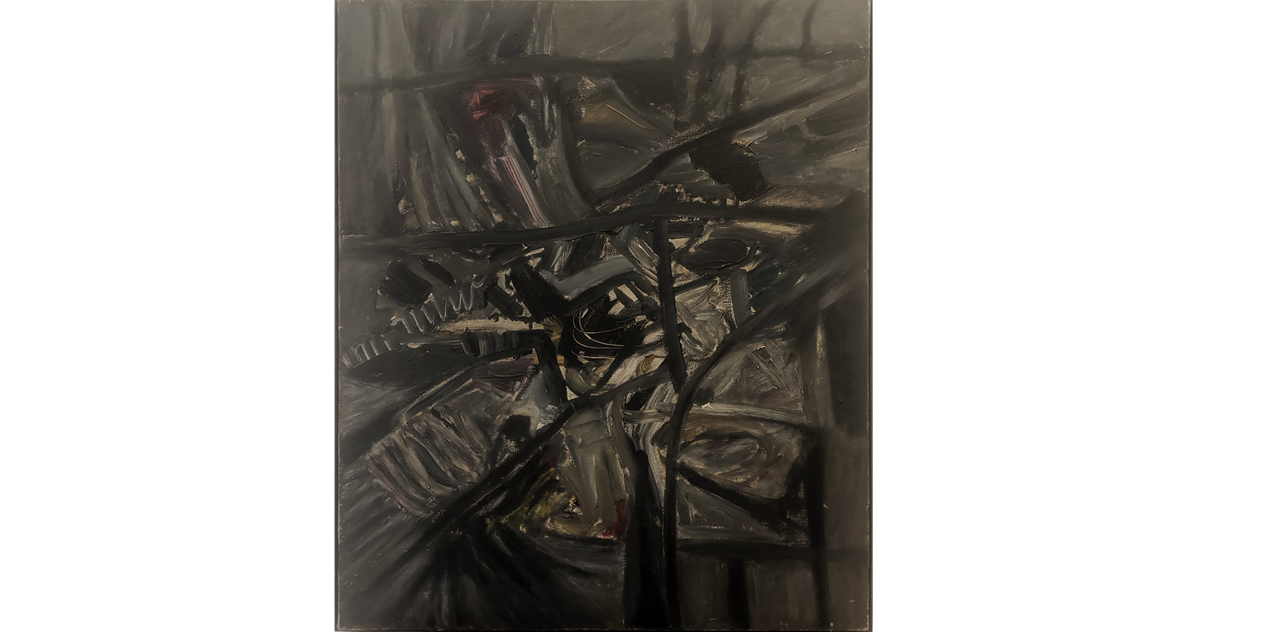 Alberto Teixeira Sem titulo Acrilica sobre tela 1981 65x54cm