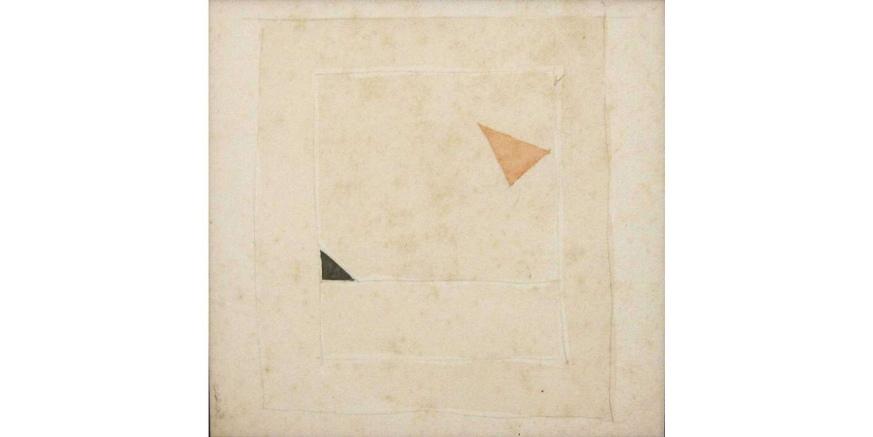 Aluísio Carvão Desenho sobre cartão 14x14cm