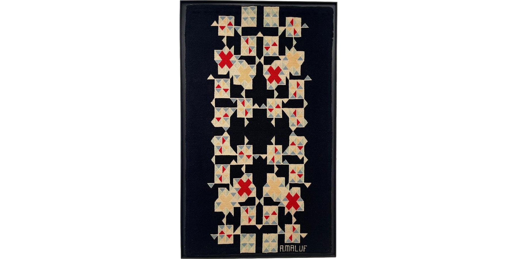 Antônio Maluf Tapeçaria Déc 50 165x100cm