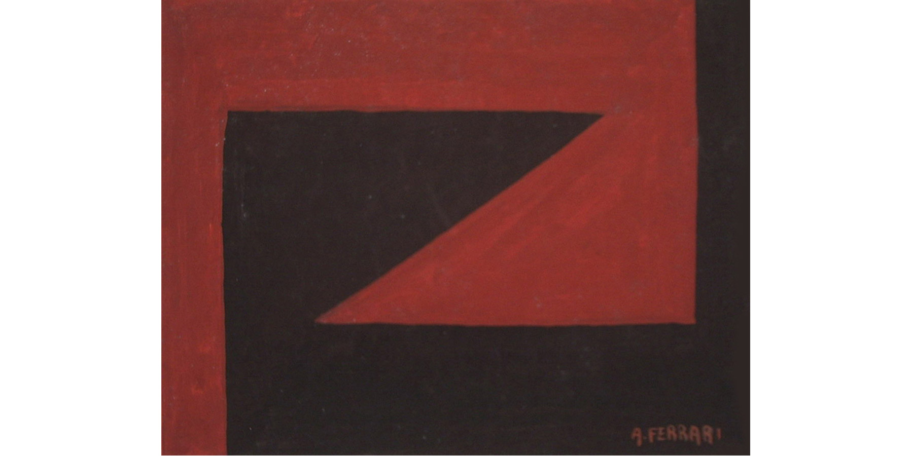 Arnaldo Ferrari Óleo sobre cartão Dec 50 21x29cm