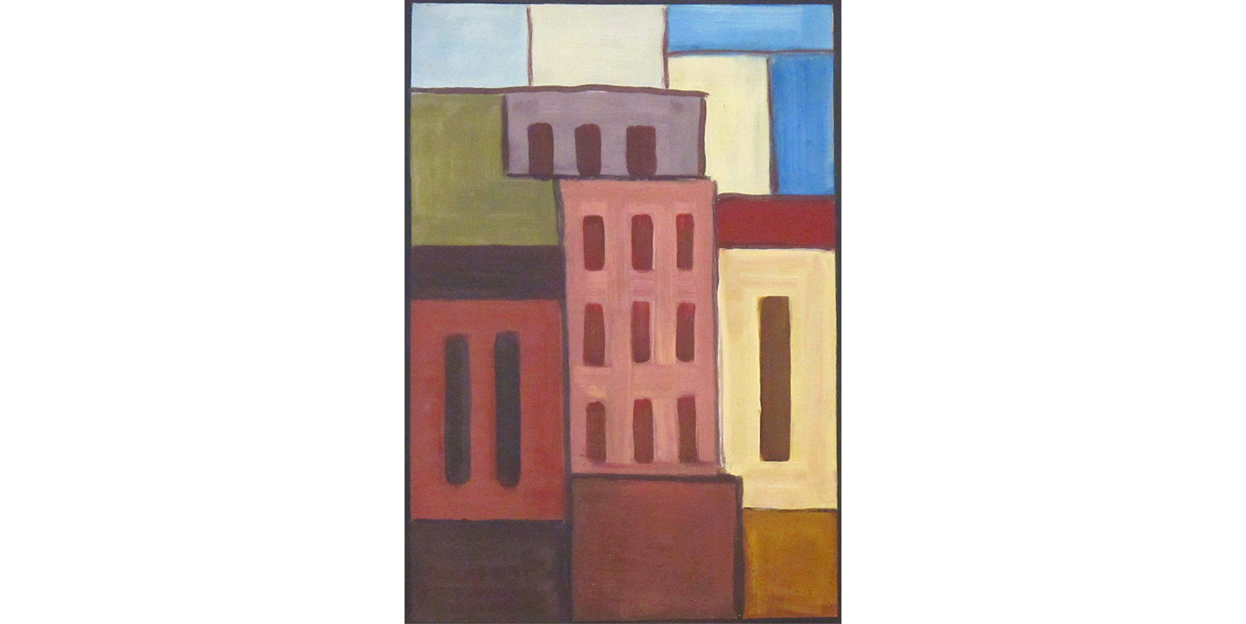 Arnaldo Ferrari Óleo sobre cartão Dec 50 45x33cm