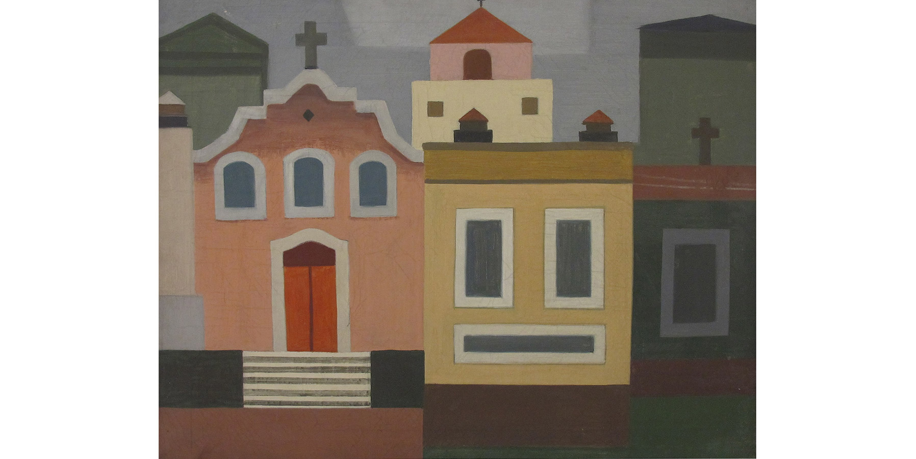 Arnaldo Ferrari Óleo sobre tela Dec 50 54x68cm