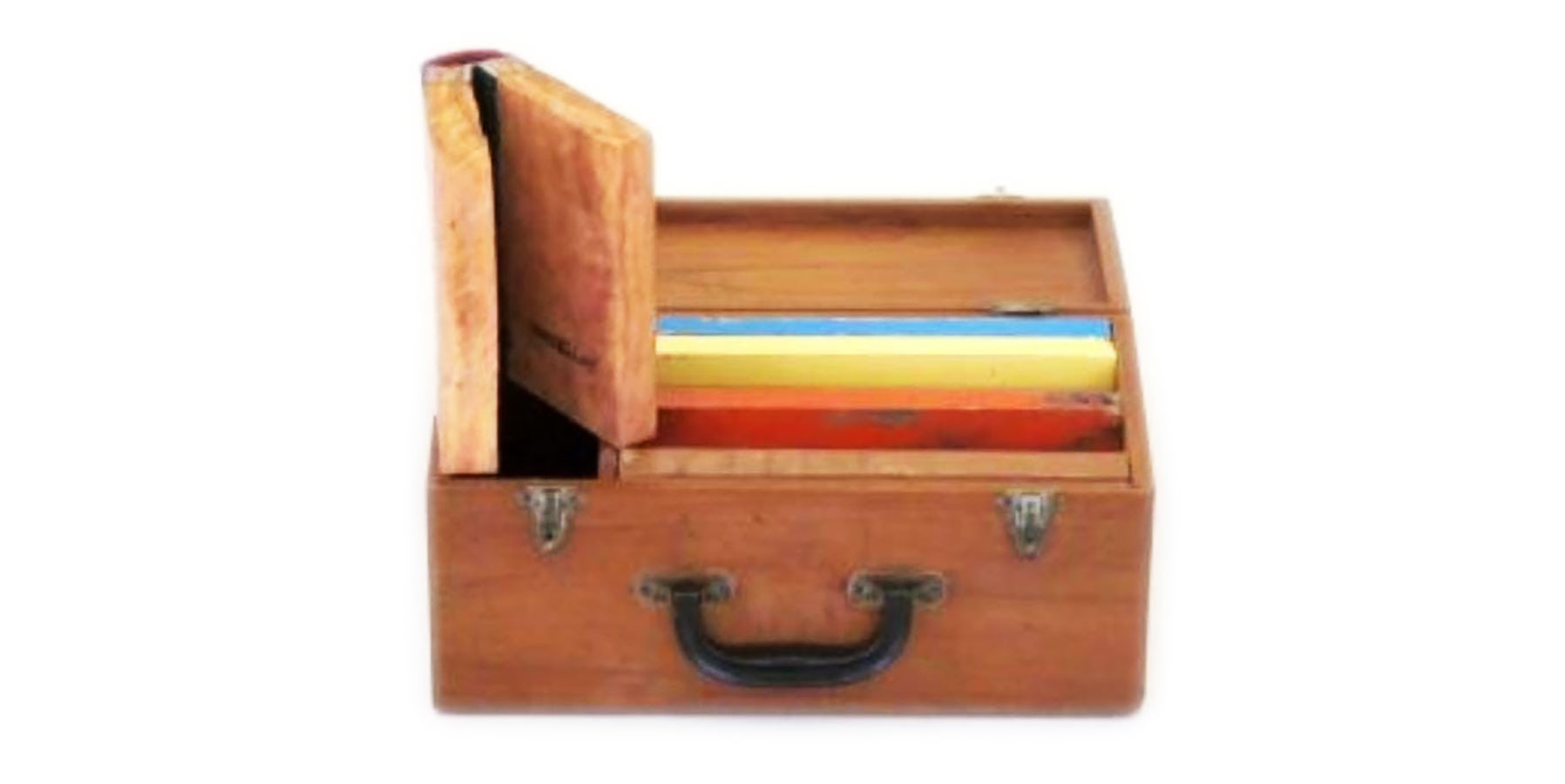 Egídio Rocci Baú de Livros 2011 17x37x20cm