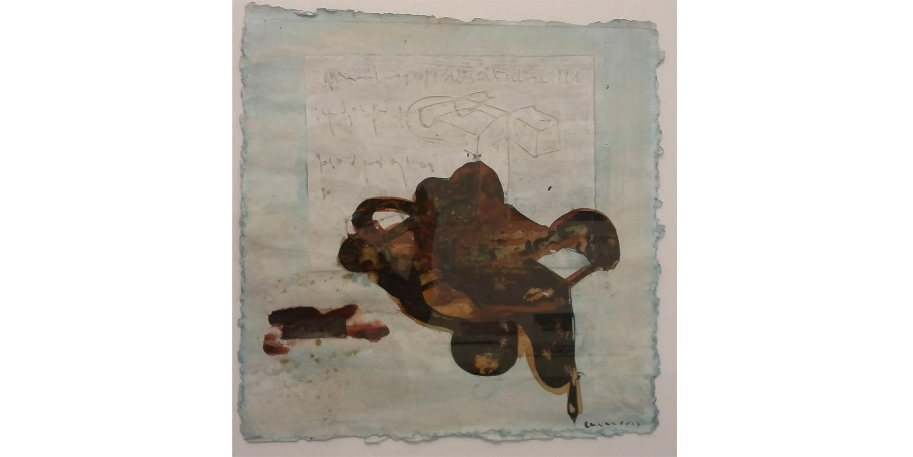 Esteve Casanoves Técnica mista 50x50cm