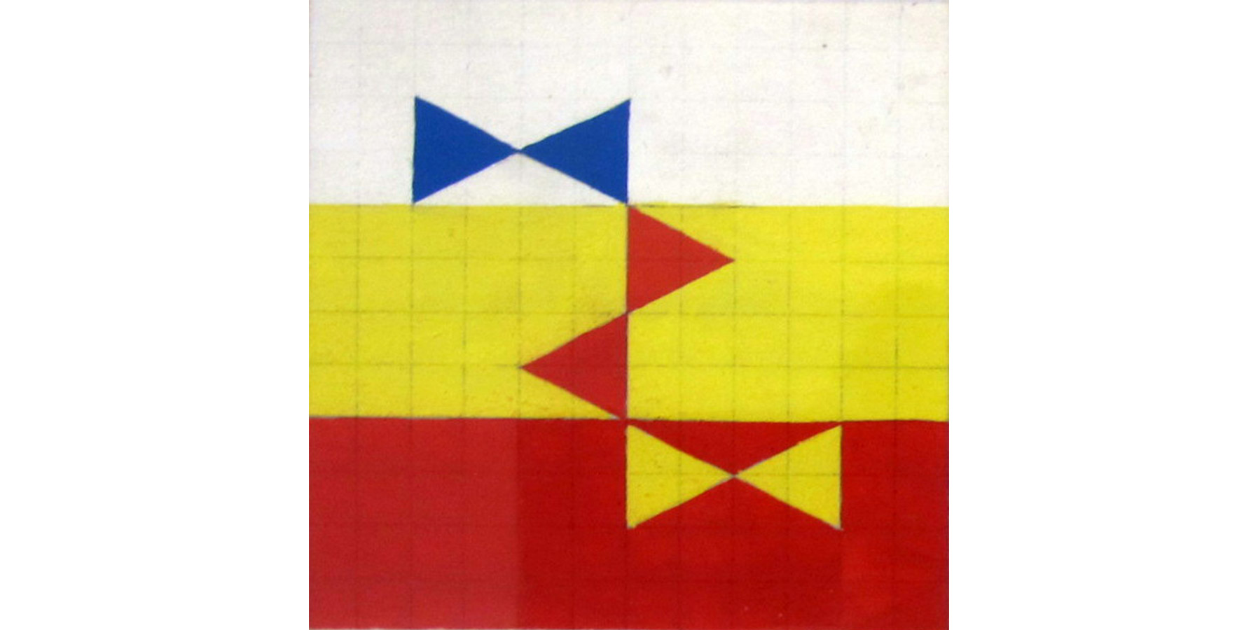 Hércules Barsotti Guache sobre cartão Dec 50 7x7cm