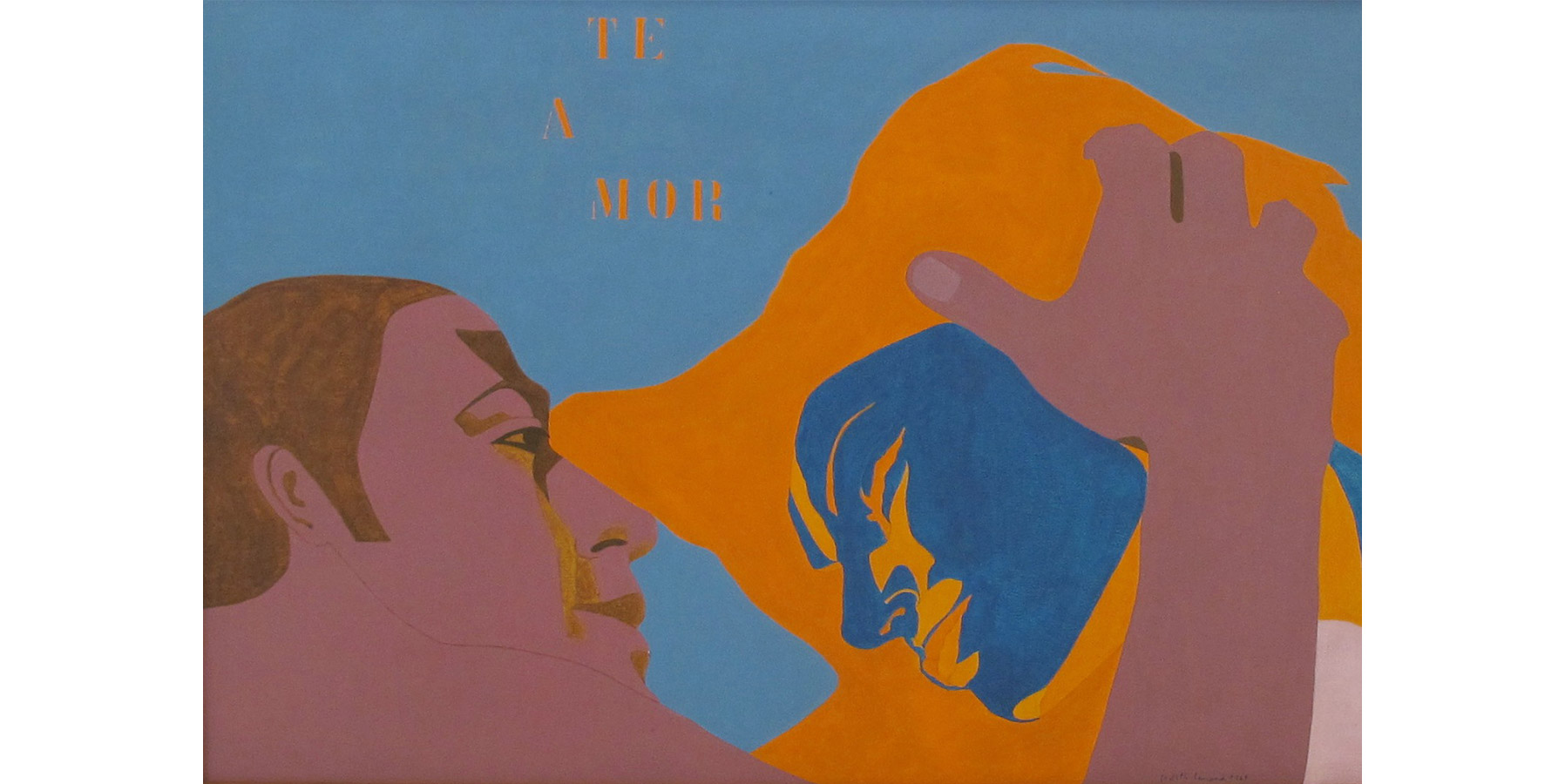 Judith Lauand Até a Morte Acervo 317 Acrílica sobre tela 1969 105x70cm