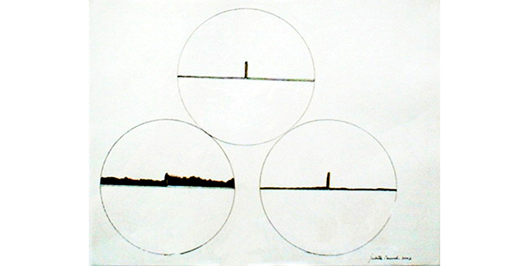 Judith Lauand Desenho 2002 23x30cm