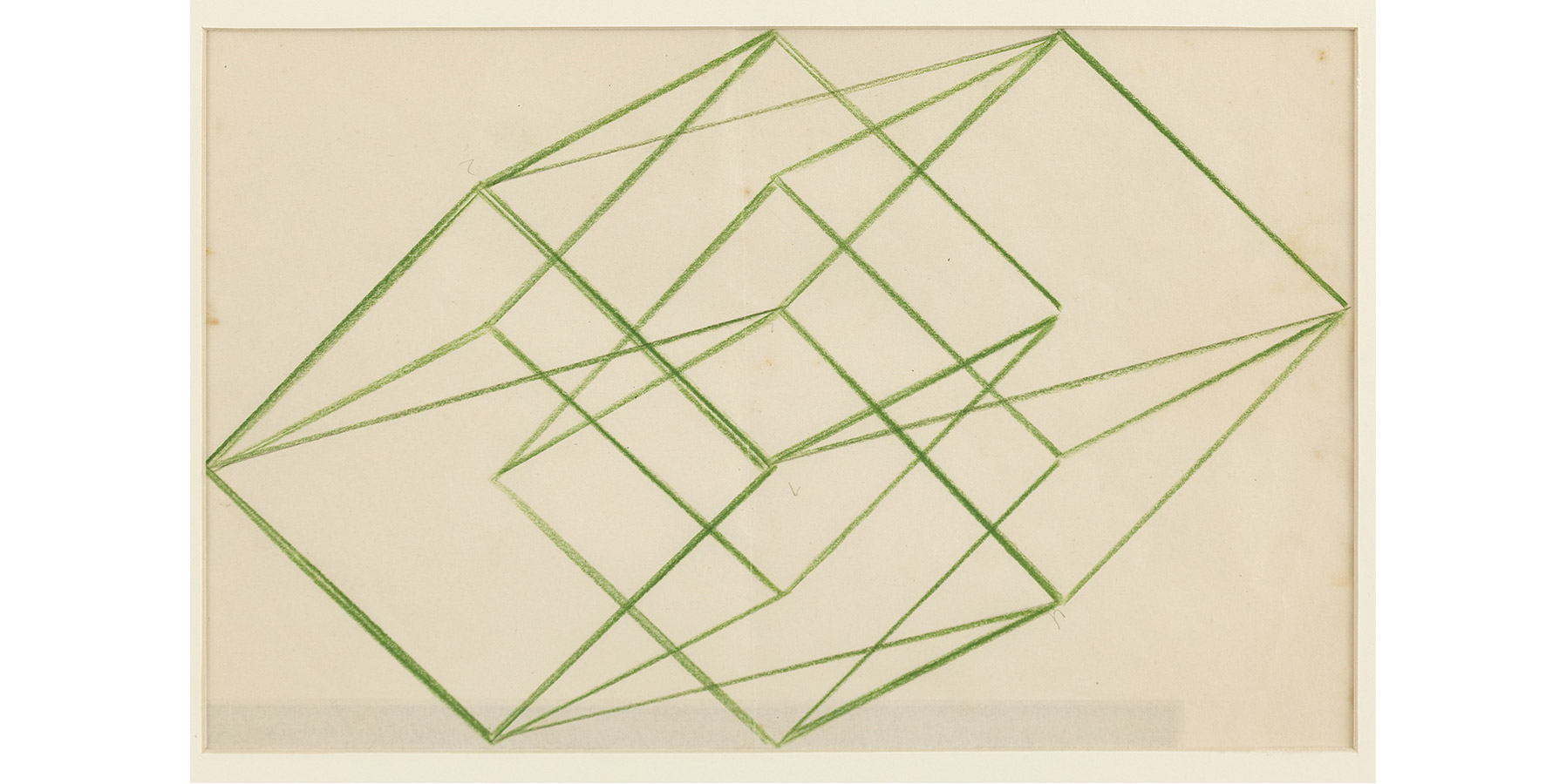 Judith Lauand Estudo para painel de Araraquara Desenho Dec 50 15x24cm