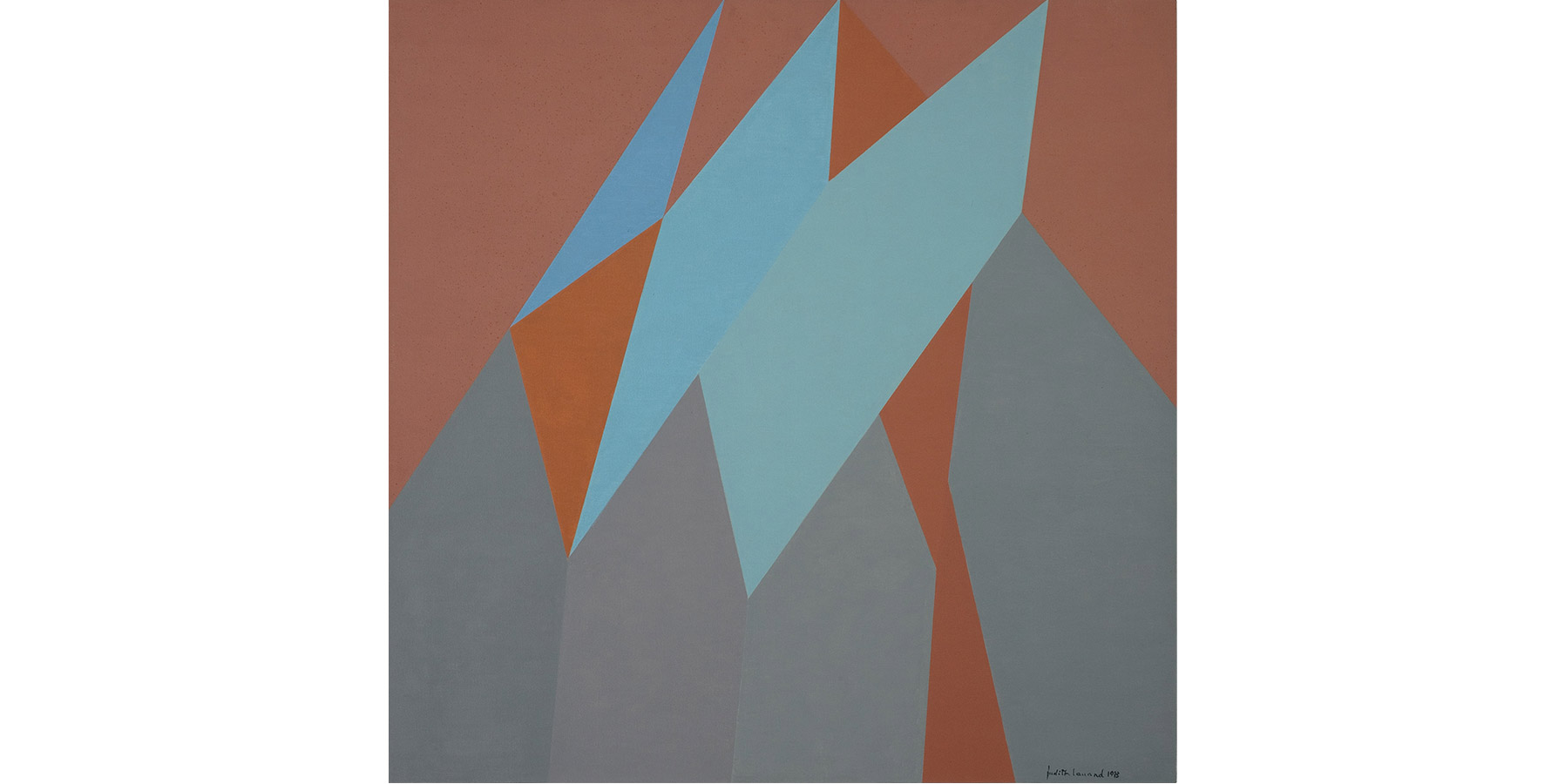 Judith Lauand Óleo sobre tela 1993 80x80cm