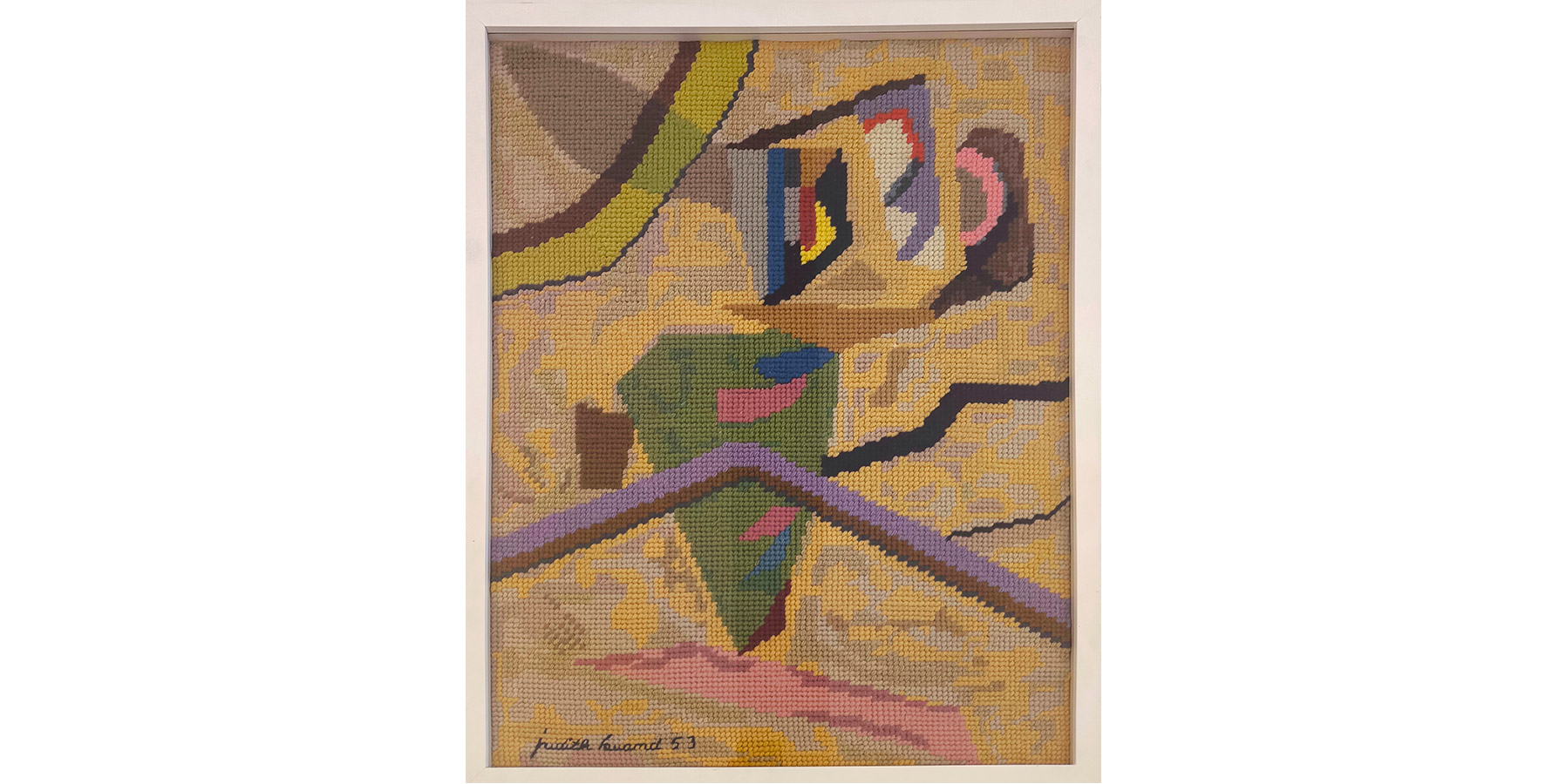 Judith Lauand Tapeçaria 1953 72x54cm