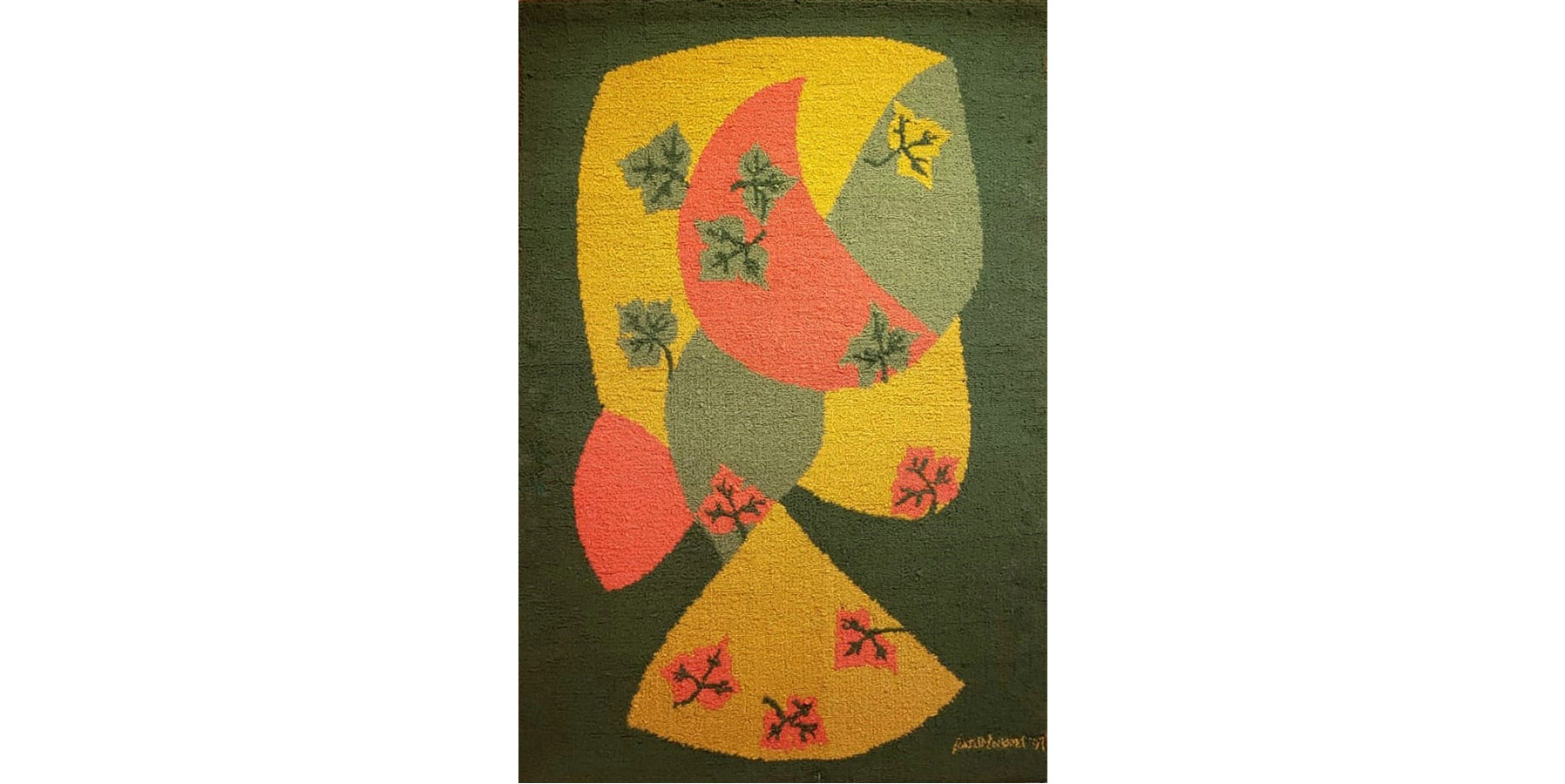 Judith Lauand Tapeçaria 1991 150x103cm