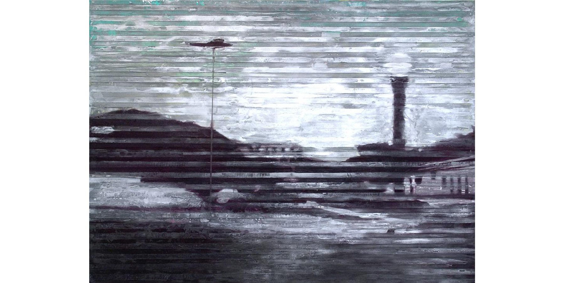 Osmar Pinheiro Encáustica sobre tela 2003 110x150cm