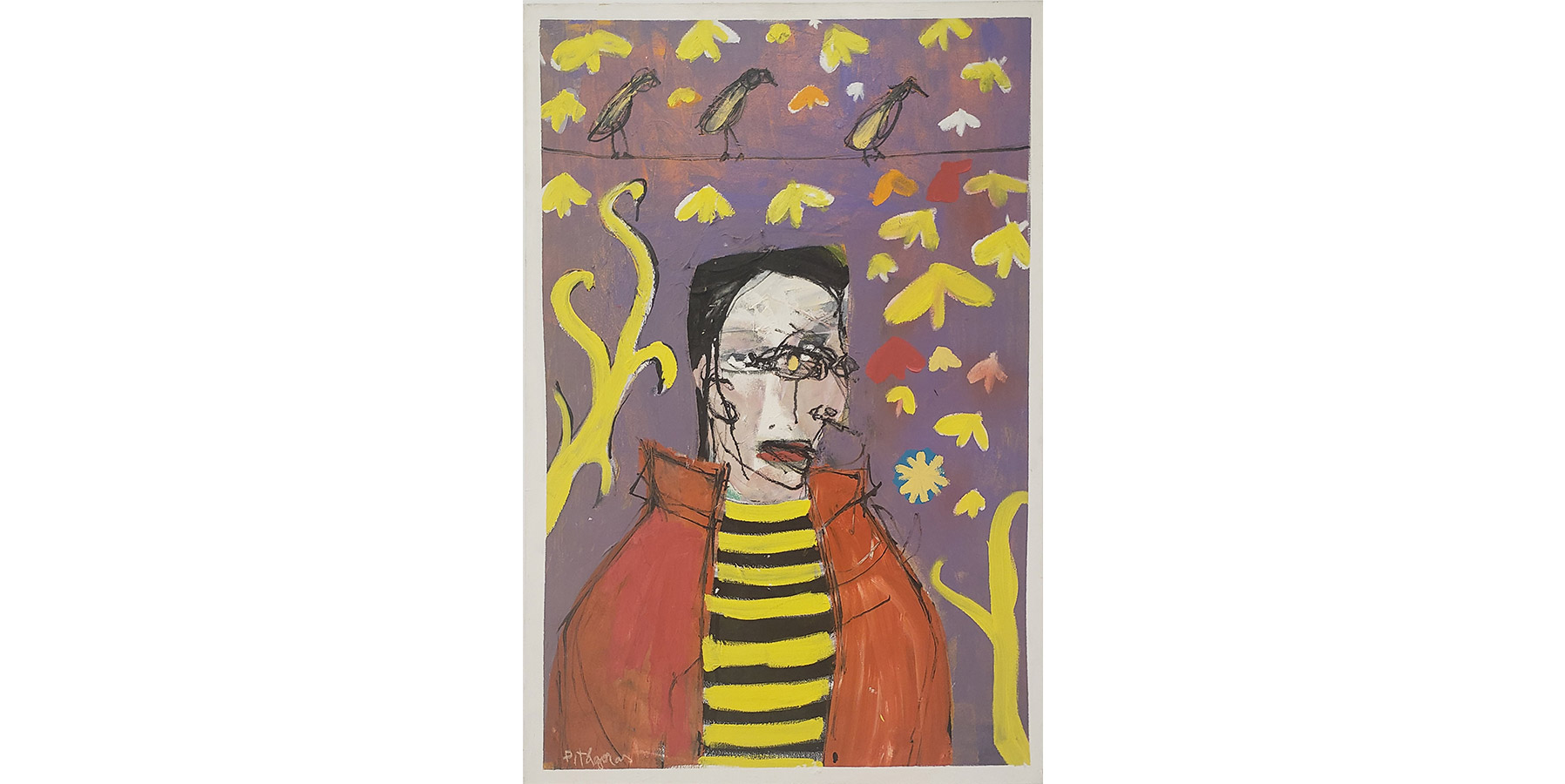 Pitágoras Lopes Acrílica sobre tela 2007 120x80cm