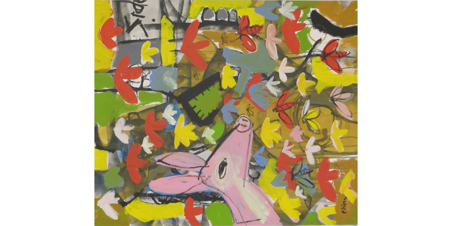 Pitágoras Lopes Acrílica sobre tela 2011 90x80cm