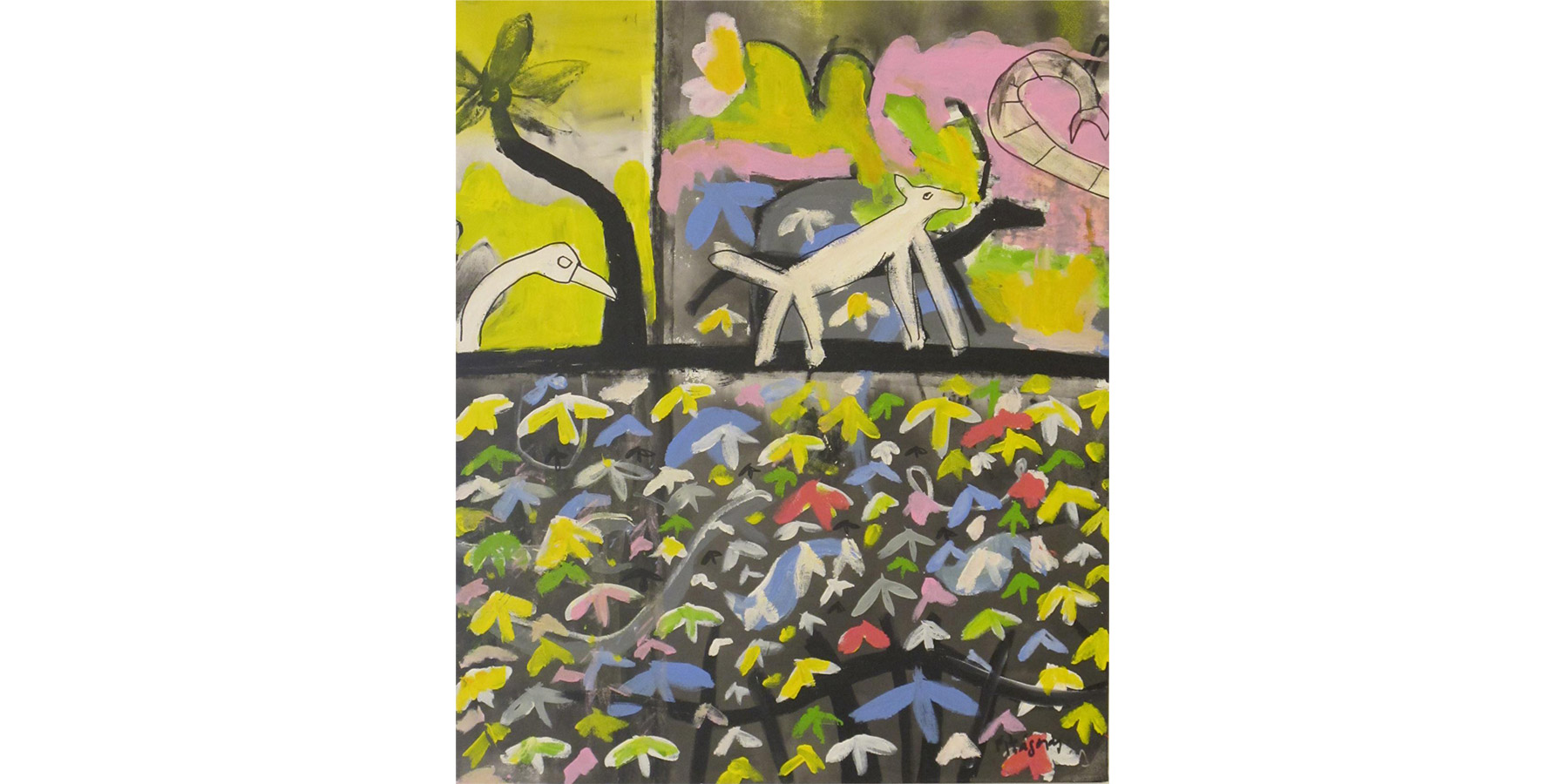 Pitágoras Lopes Acrílica sobre tela 2011 95x79cm