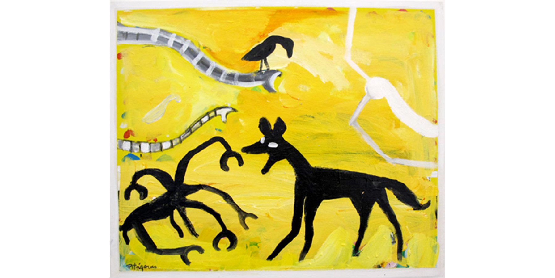 Pitágoras Lopes Acrílica sobre tela 2010 50x60cm