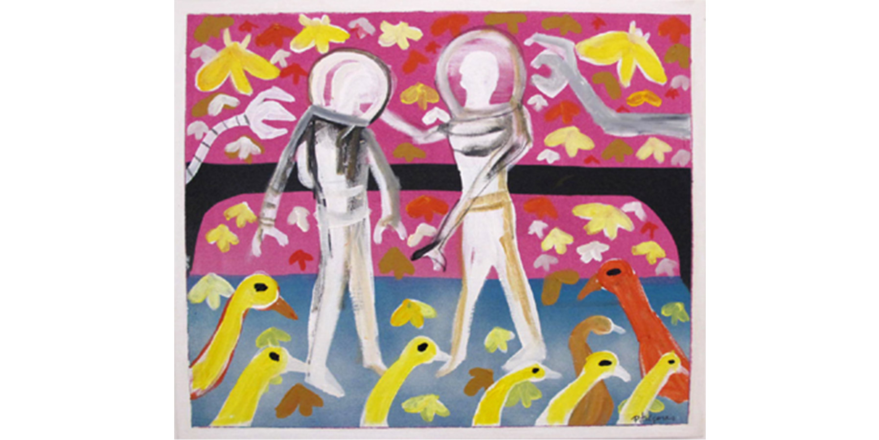 Pitágoras Lopes Acrílica sobre tela 2010 50x60cm