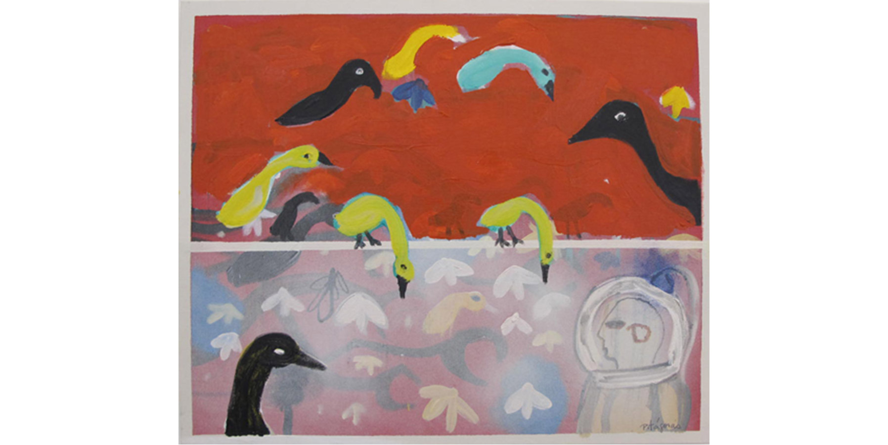 Pitágoras Lopes Acrílica sobre tela 2010 50x60cm