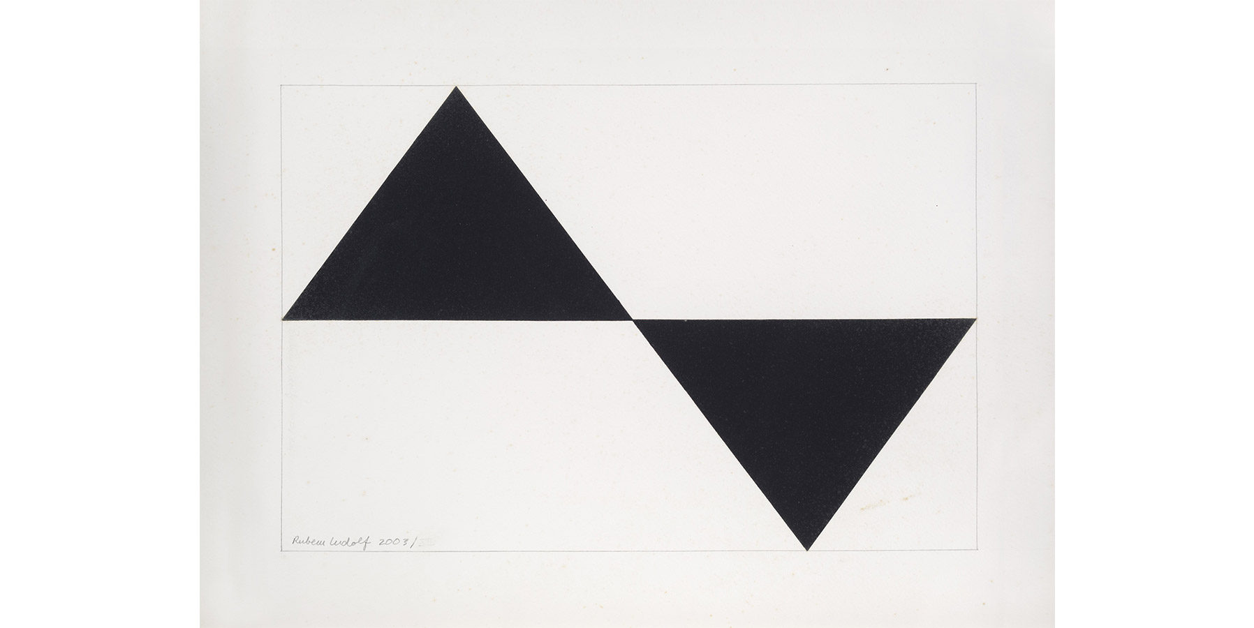 Rubem Ludolf Desenho em Nanquim 2003 24x36cm