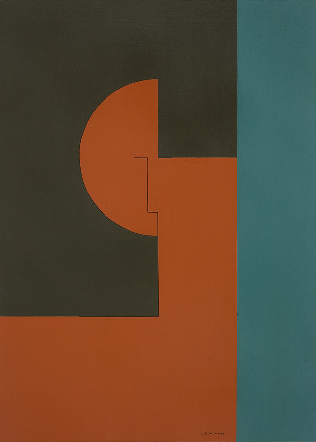 Dionísio del Santo Cabeça Têmpera sobre tela 1979 70x50cm