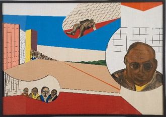 Inácio Rodrigues Acrílica sobre papel sobre Duratex 1969 70x100cm