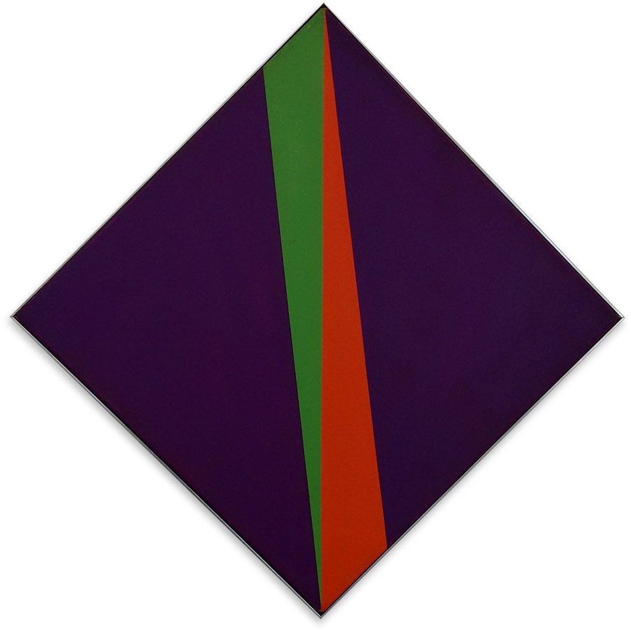 Max Bill Óleo sobre tela 1966 58x58cm