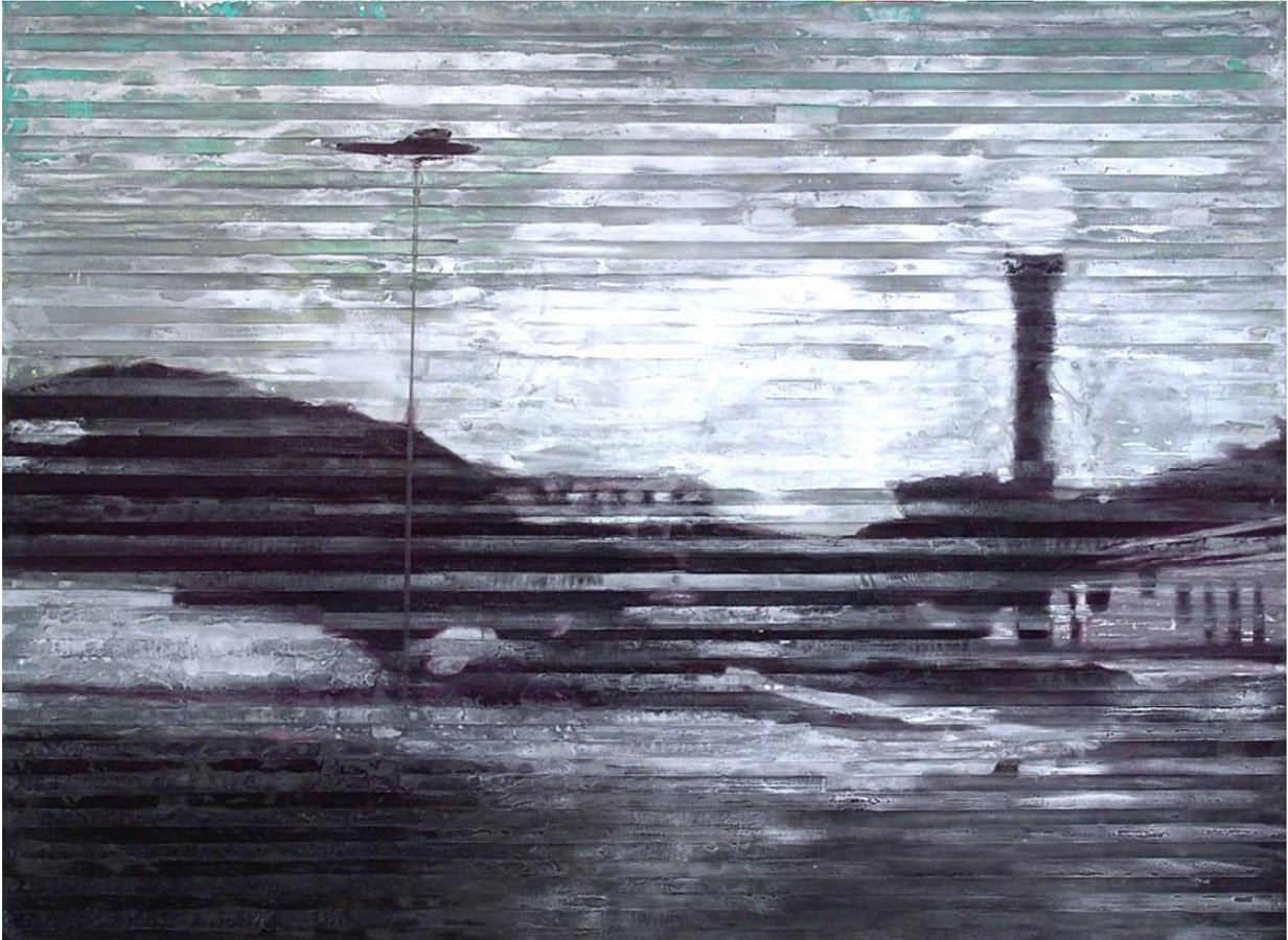 Osmar Pinheiro Encáustica sobre tela 2003 110x150cm