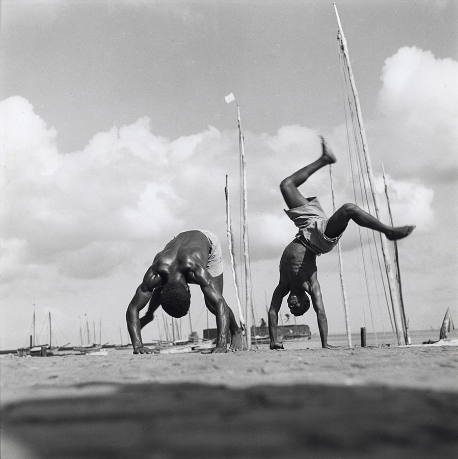 Pierre Verger Capoeira Gelatina e prata Anos 40 24x26cm