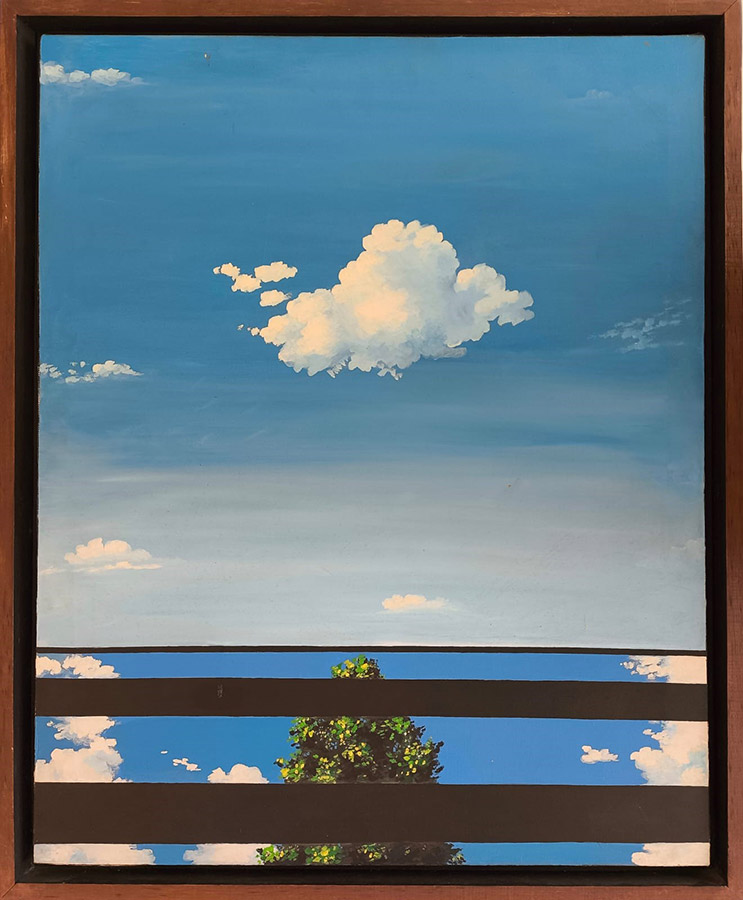 Cybéle Varela Óleo sobre tela 1980 70x58cm