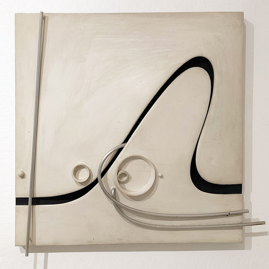 Danilo di Prete Óleo sobre madeira com aluminio 1974 35x35cm