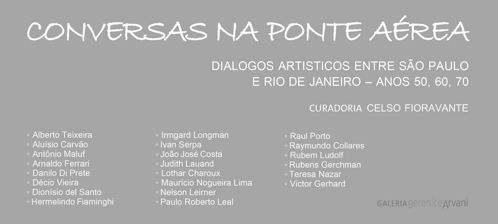 Conversas na ponte aérea